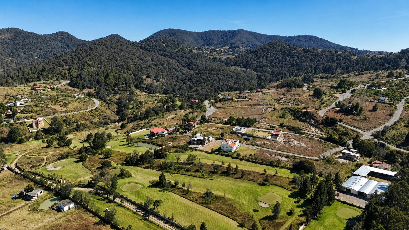 Vista aérea de Hacienda La Purísima